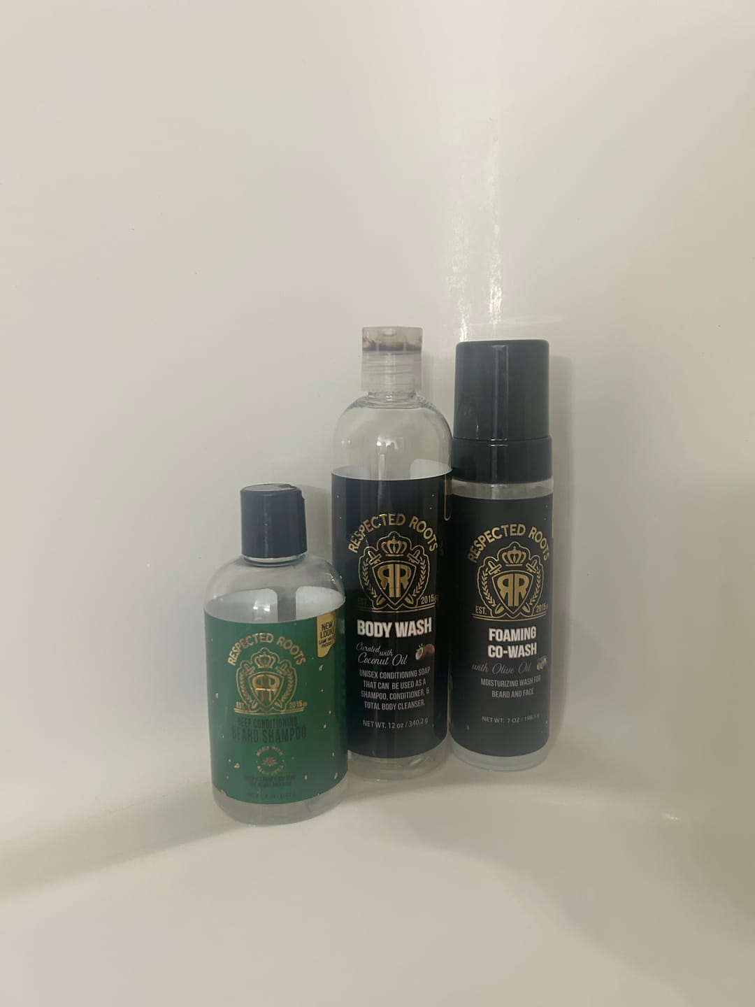 Customer photo review of Beard Shampoo