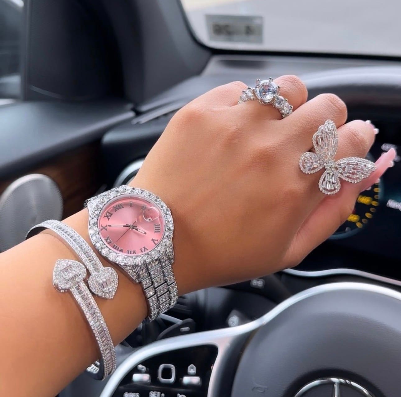 Customer photo review of PINK LOVE ICY SET