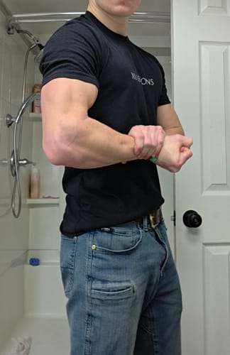 Customer photo review of PSALM 3:7 T-shirt