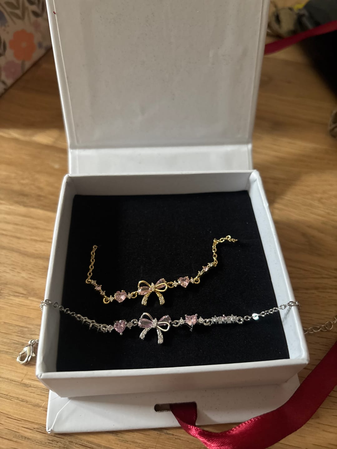 Customer photo review of Bow Bracelet