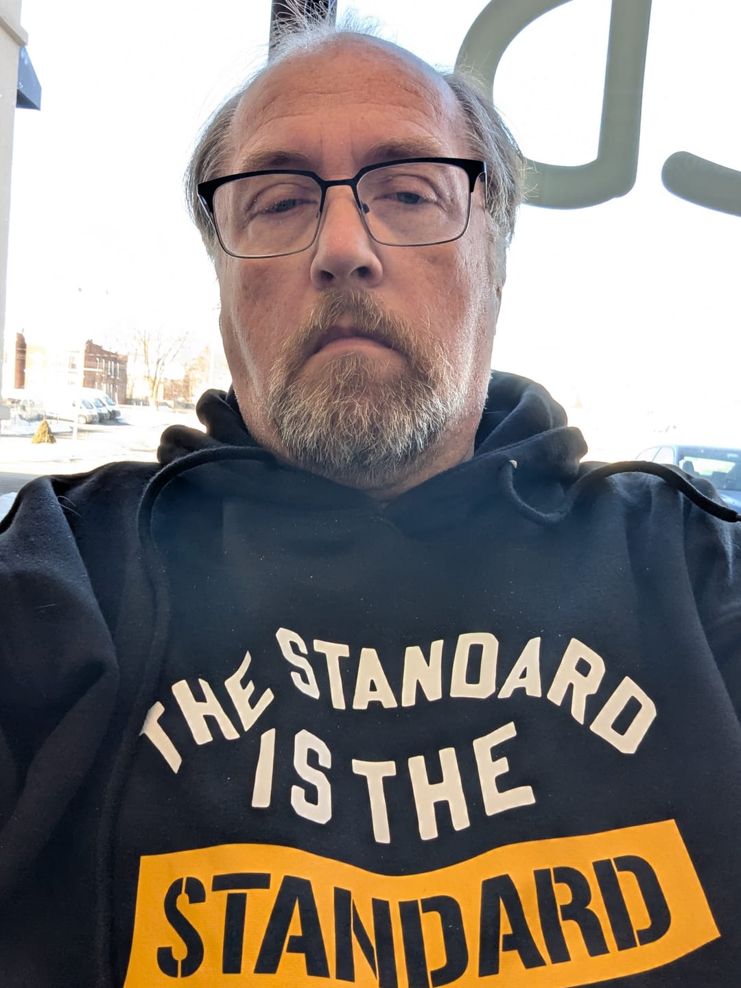 Customer photo review of PRE-SALE Coach T "The Standard" Hooded Sweatshirt - Unisex