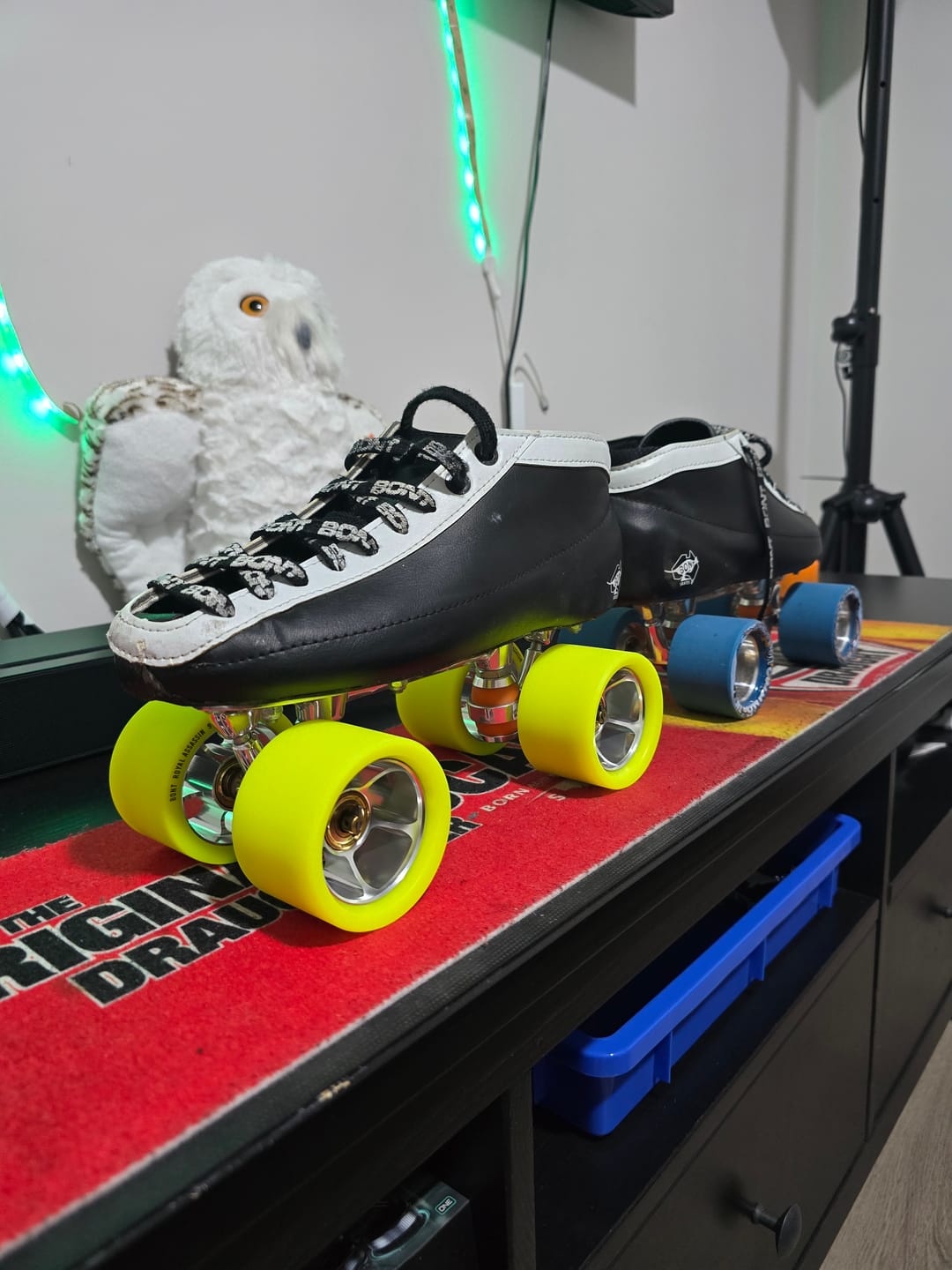 Customer photo review of Royal Assassin Indoor Roller Skate Wheels