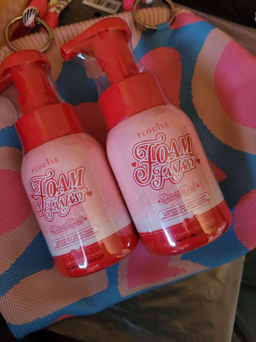 Customer photo review of P.Louise Foam Fantasy Body Wash