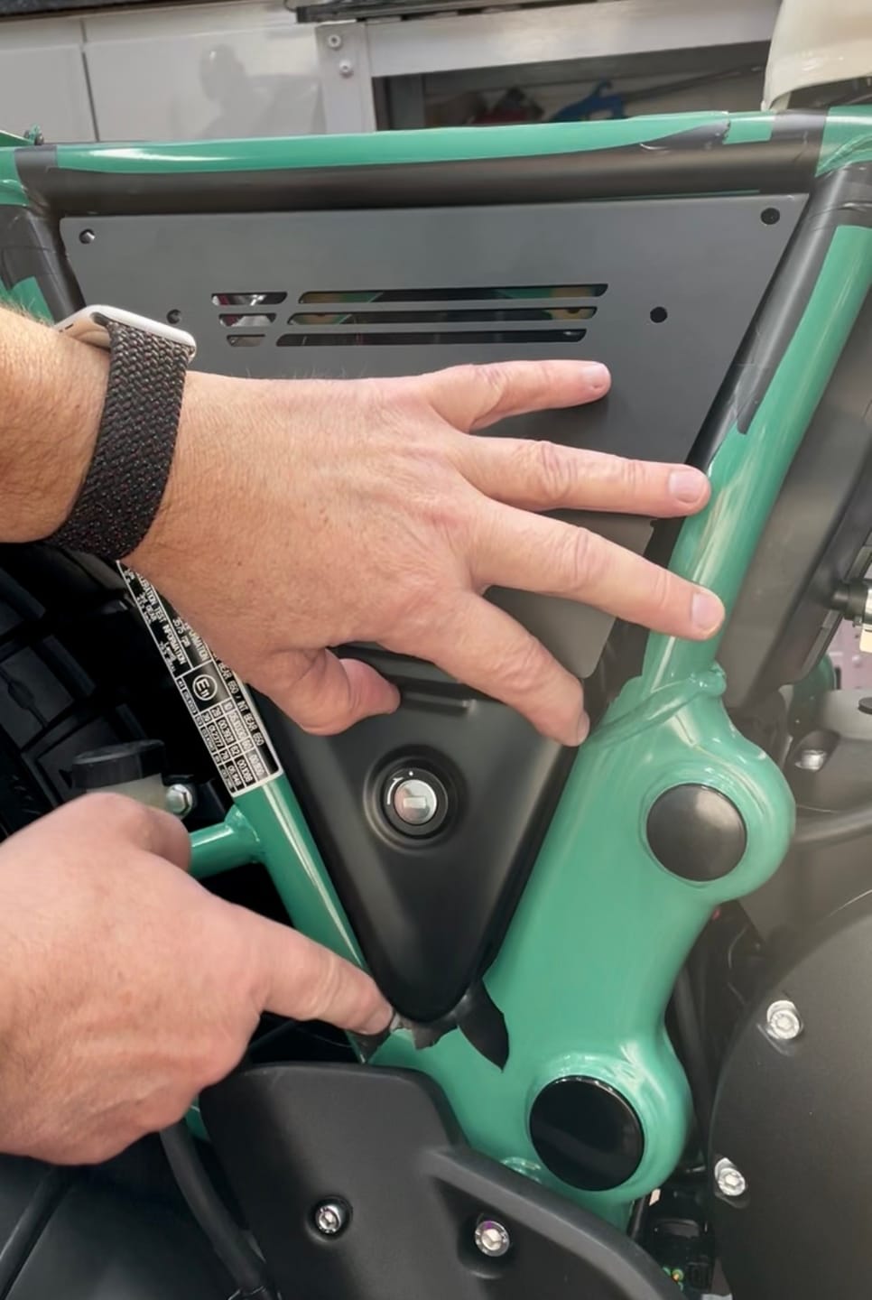Customer photo review of Wingman Side Panel