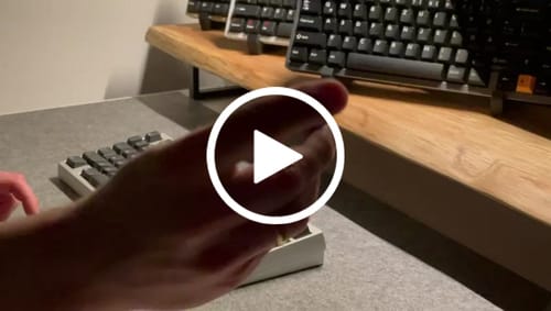 Customer video review of HMX SILLYWORKS HYACINTH V2 LINEAR SWITCH FACTORY LUBED EDITION (10PCS)