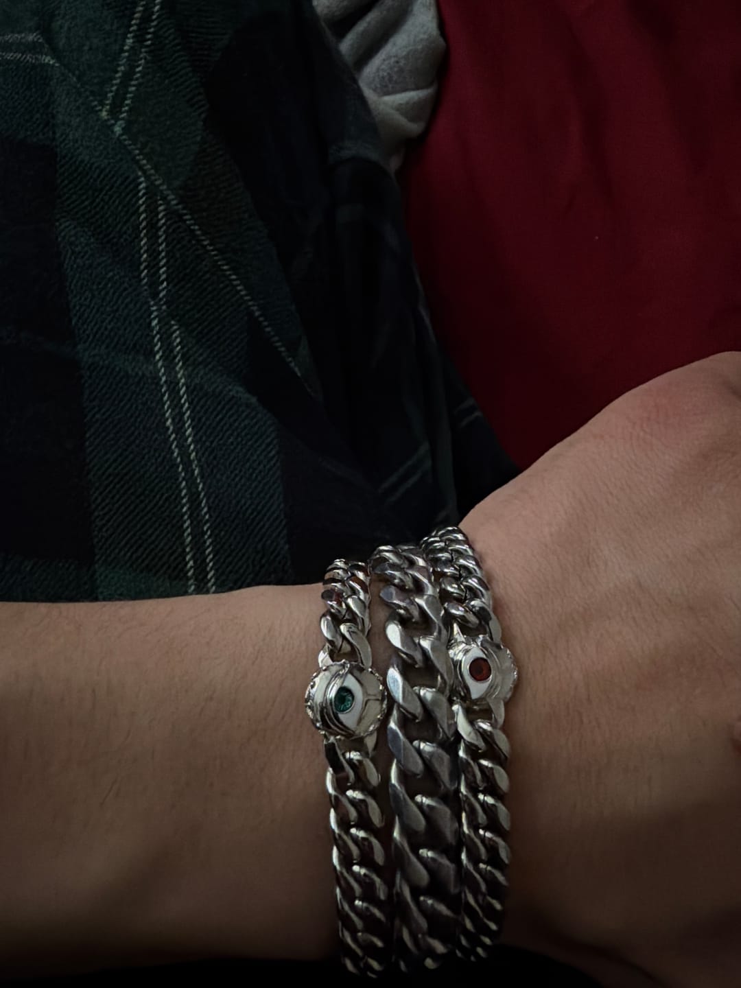 Customer photo review of EVIL EYE BRACELET