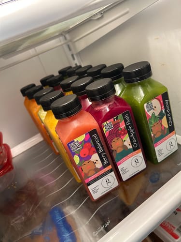 Customer photo review of Full Spectrum 16-Pack – A Complete Wellness Collection of Cold Pressed Juices
