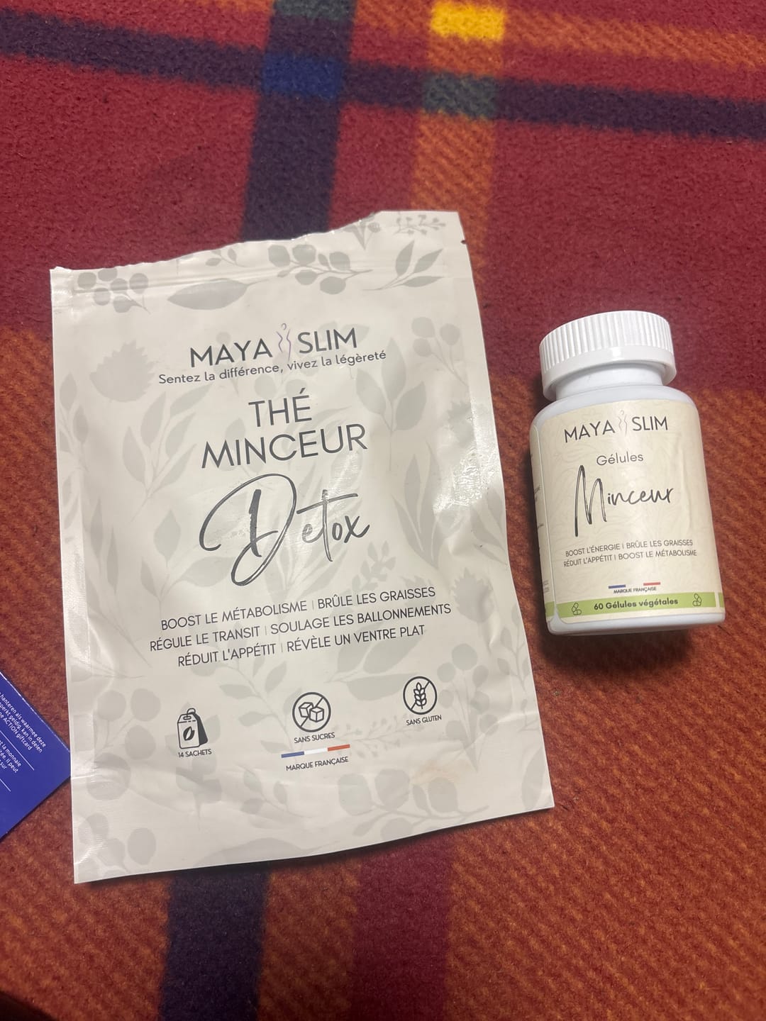 Customer photo review of Thé Minceur Detox