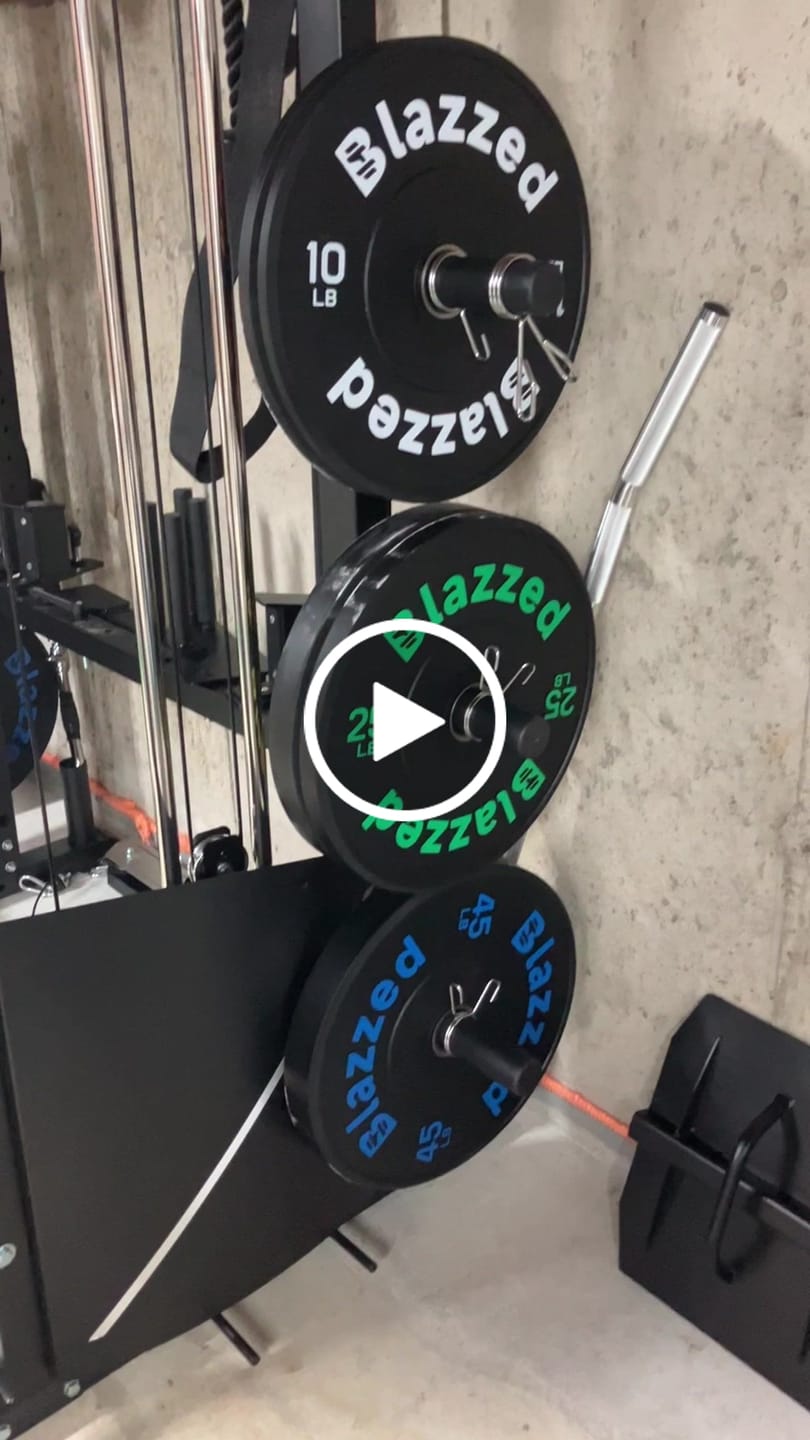 Customer video review of Blazzed HDX 260lb Bumper Plate Set (Early January Pre-Order)