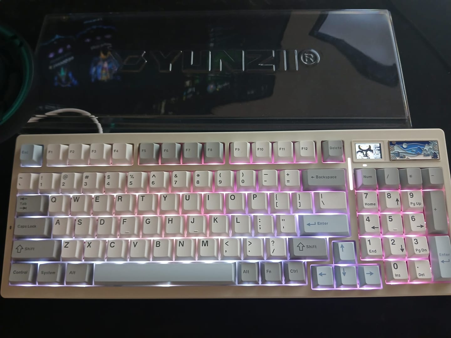Customer photo review of YUNZII IF99 Mekanik Klavye