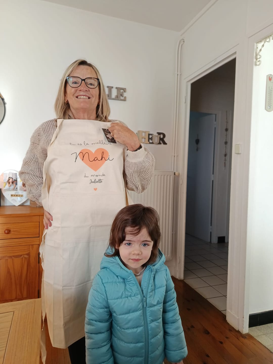 Customer photo review of Tablier - Meilleure