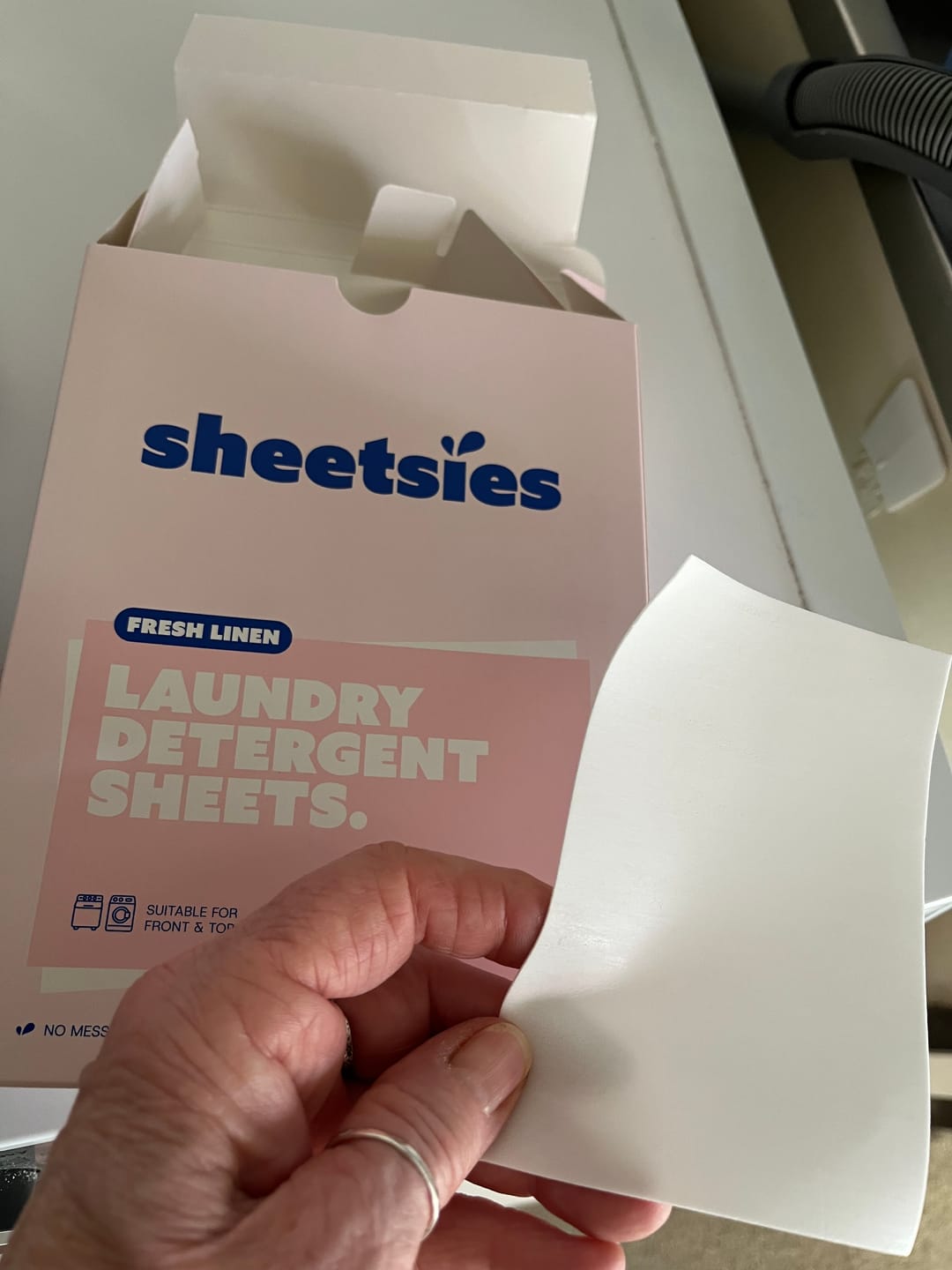 Customer photo review of Laundry Detergent x 80 Loads