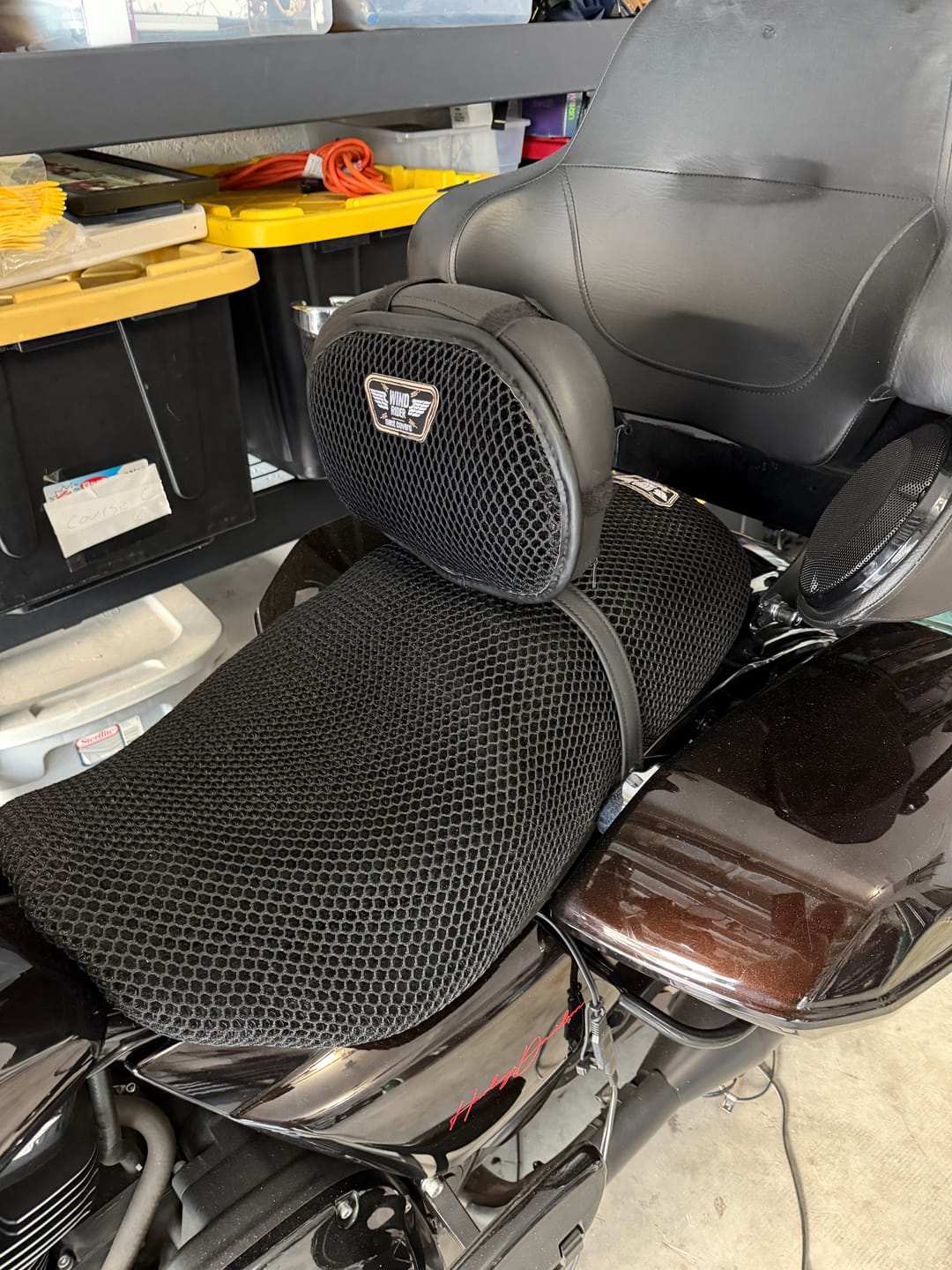 Customer photo review of Backrest Cover