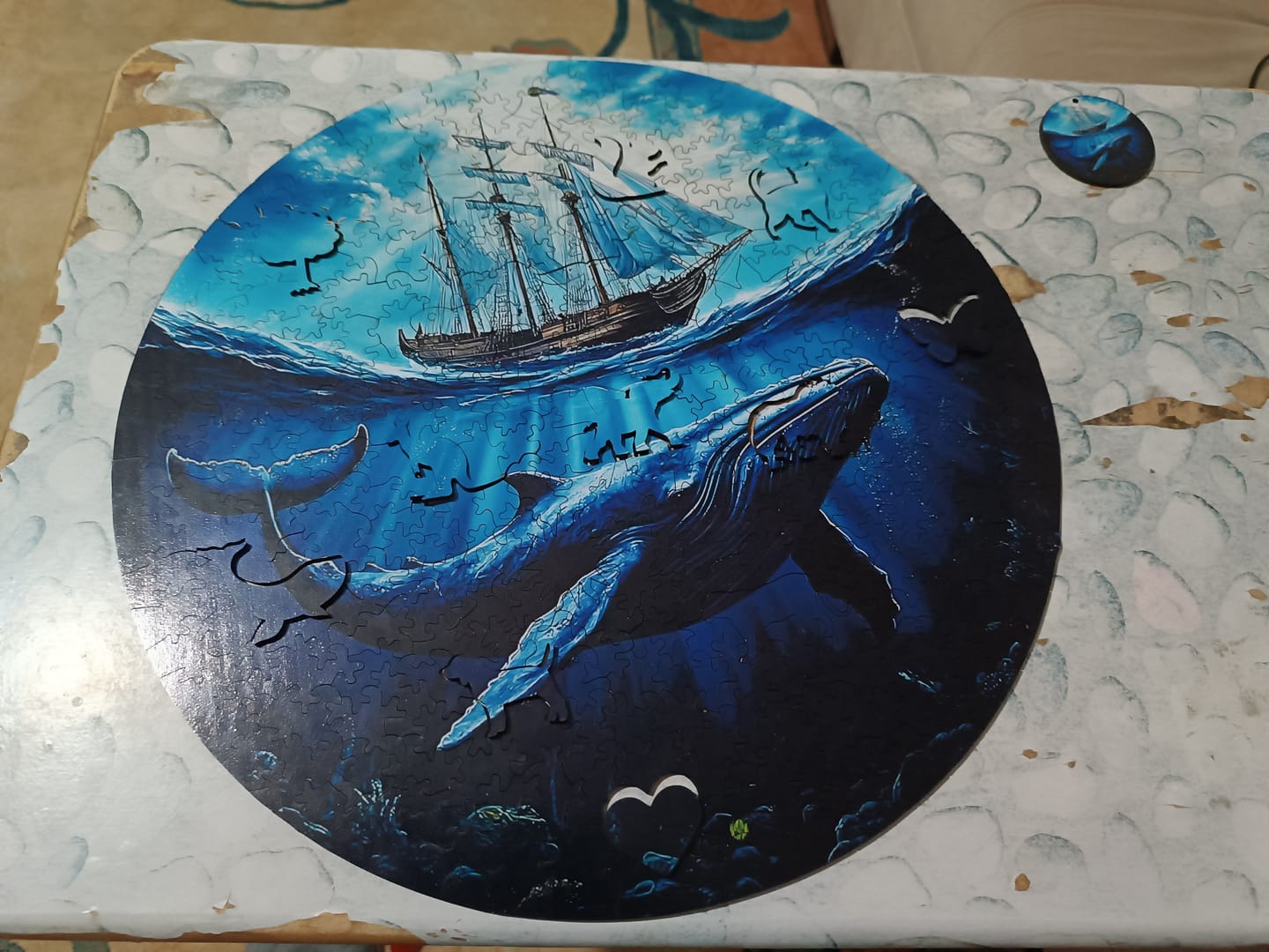 Customer photo review of Okyanus Muhafızı - Ahşap Puzzle