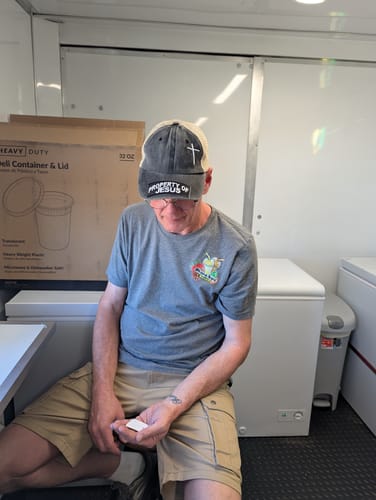 Customer photo review of DTF Transfers By Size and Quantity - Florida Priority