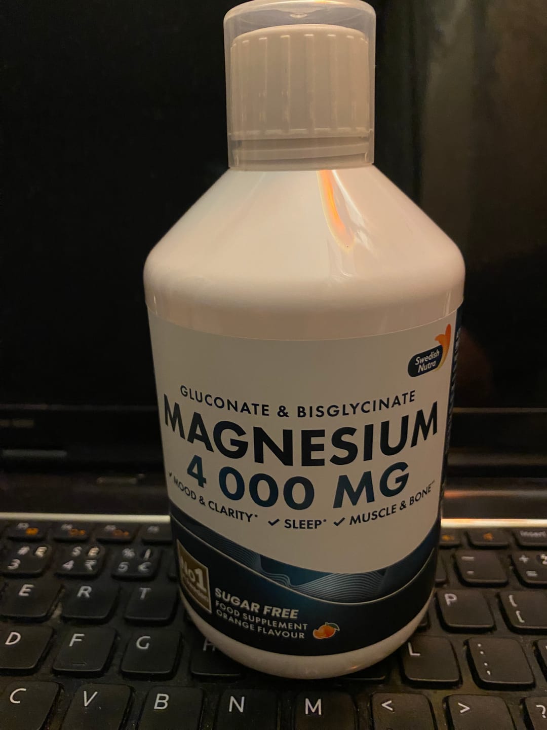 Customer photo review of Swedish Nutra – Liquid Magnesium Bisglycinate, skystas magnio bisglicinatas geram miegui, energijai, nervų sistemai ir raumenims, 500 ml