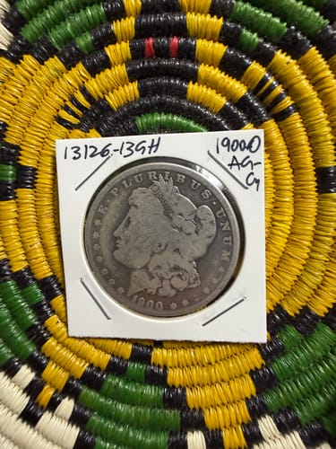 Customer photo review of 1900-O US 90% Morgan Silver Dollar AG-G #13126-13GH