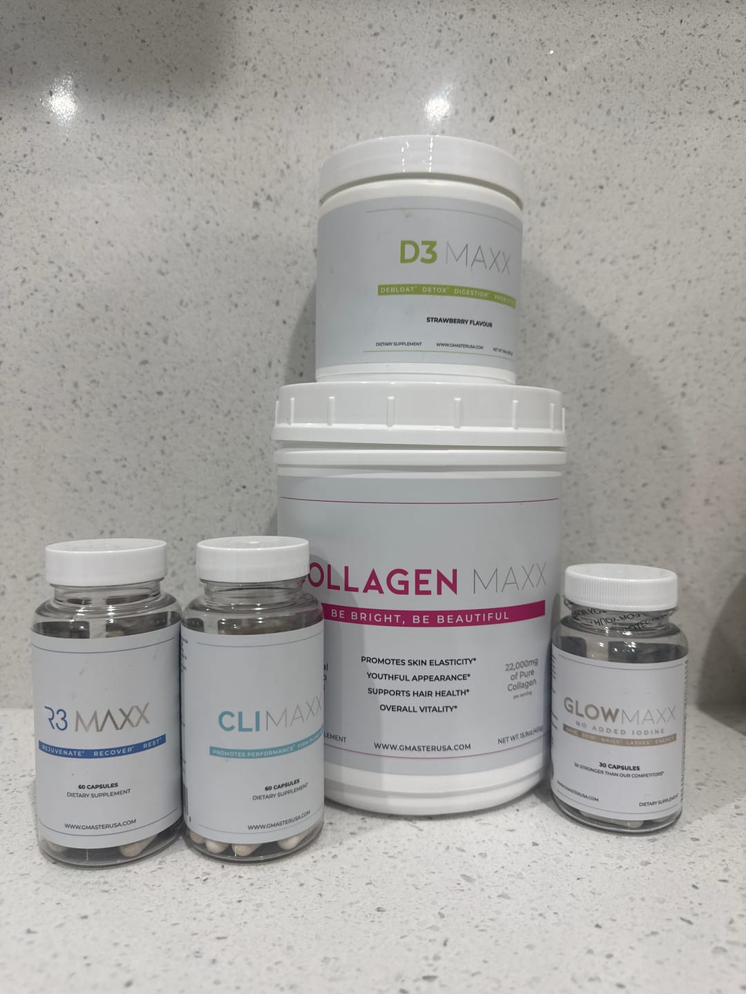 Customer photo review of GLOW MAXX (No Added Iodine)