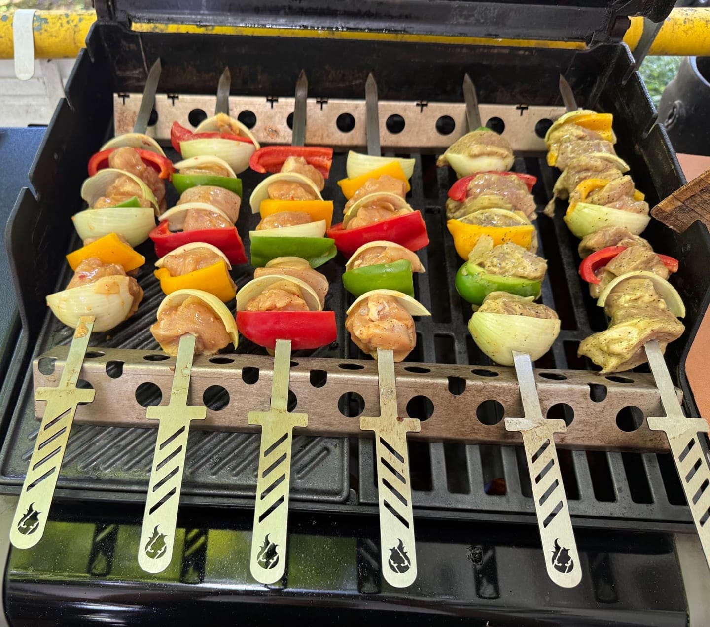 Customer photo review of Hähnchen-Schaschlik Original – zart mariniert & grillfertig | mySchaschlik