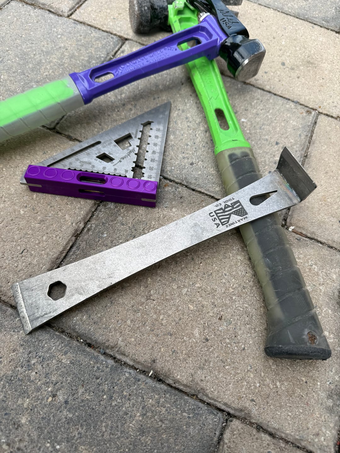 Customer photo review of Martinez Tools | Titanium Pry Bar