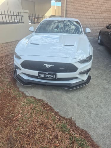 Customer photo review of [WA] Standard - Number Plate Bracket 372mm (w) x 134mm (h)
