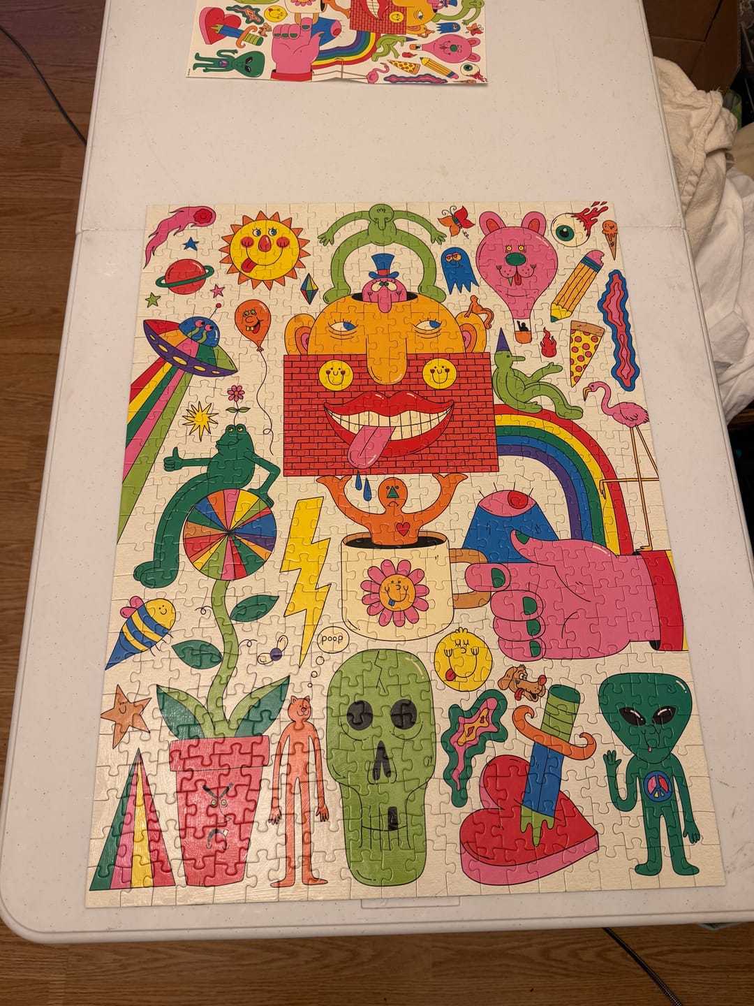 Customer photo review of Sketchbook | 500 Piece Puzzle