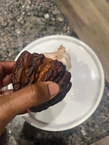 Customer photo review of Cacao Pod (Chocolate Fruit)