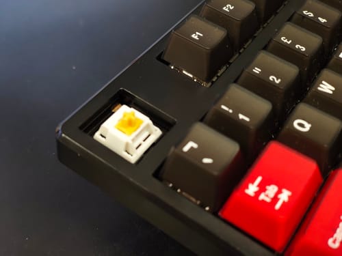 Customer photo review of Akko Penguin Silent Tactile Switches
