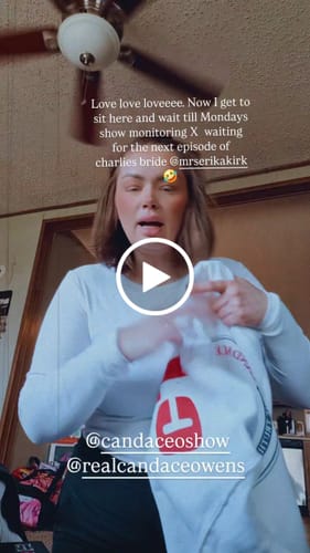 Customer video review of Strike A Pose Crewneck