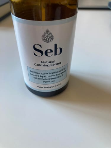 Customer photo review of Seb Natural Calming Serum