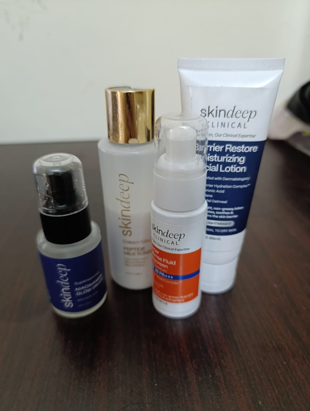 Customer photo review of Barrier Restore Moisturizing Facial Lotion