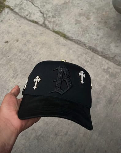 Customer photo review of BARBAS HATS "B CHROME"