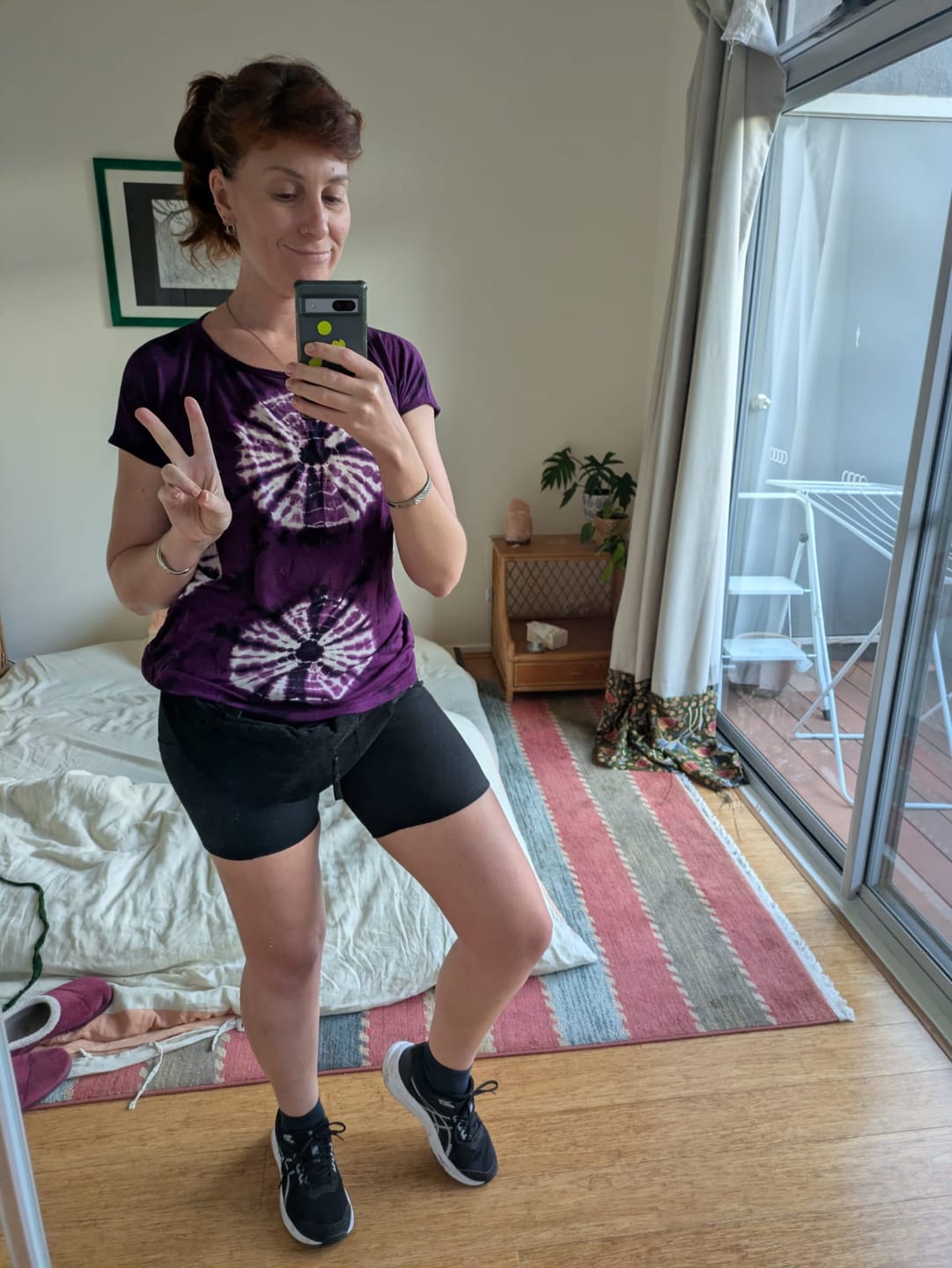 Customer photo review of Hemp Bike Short with Pockets