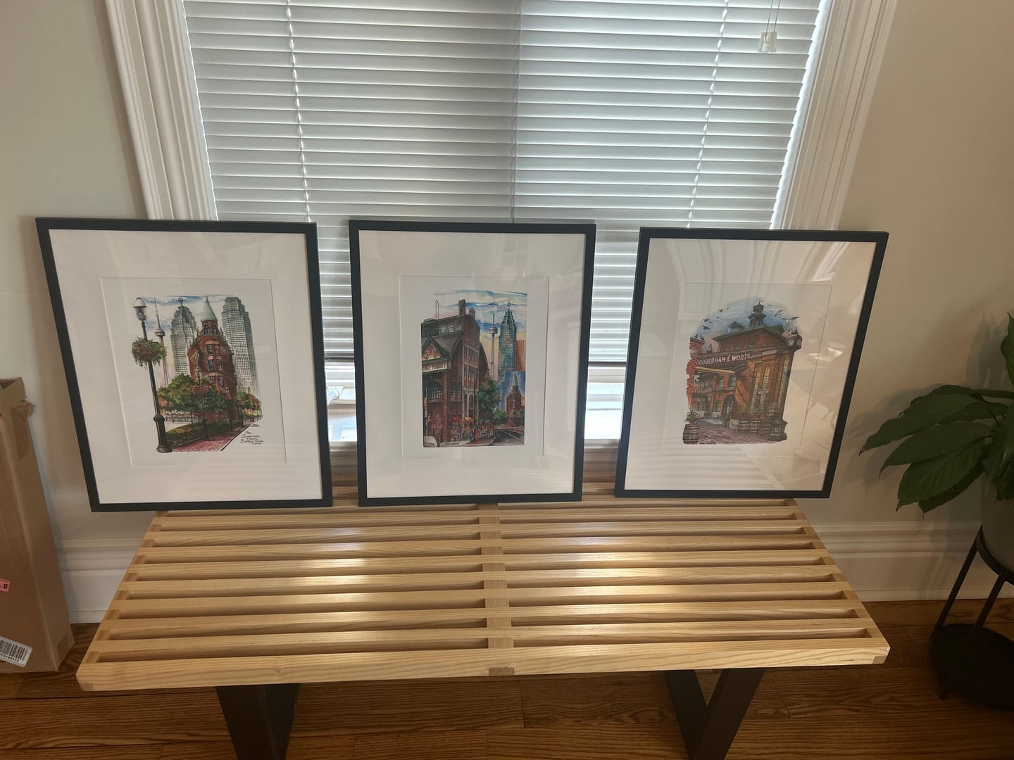 Customer photo review of Toronto Historic Landmarks Poster Set of 3