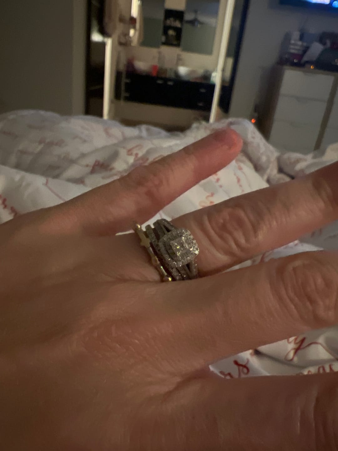 Customer photo review of BELIEF ROSARY -Silver- Ring