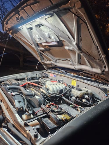 Customer photo review of Engine Bay LED Light Kit Universal Automatic On/Off