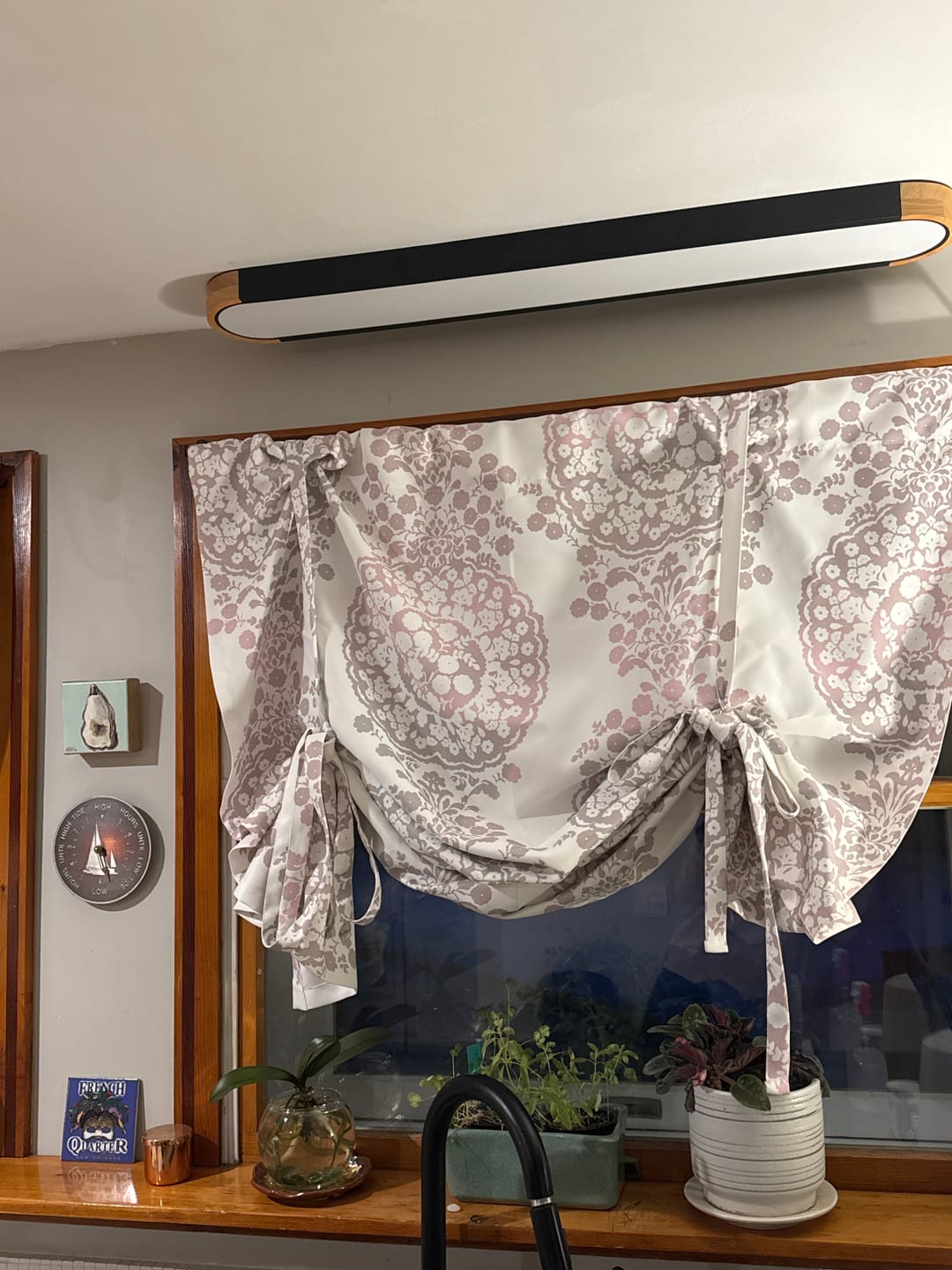 Customer photo review of Dimmable Minimalist Long Oval Flush Mount LED Light