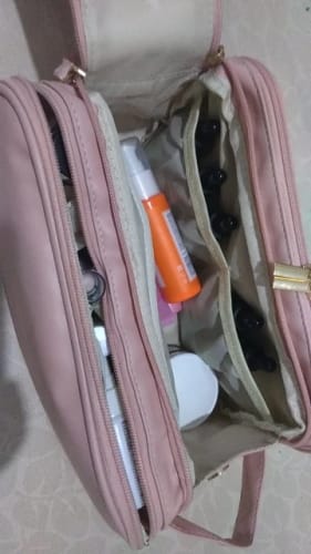 Customer photo review of Zippered Makeup Bag