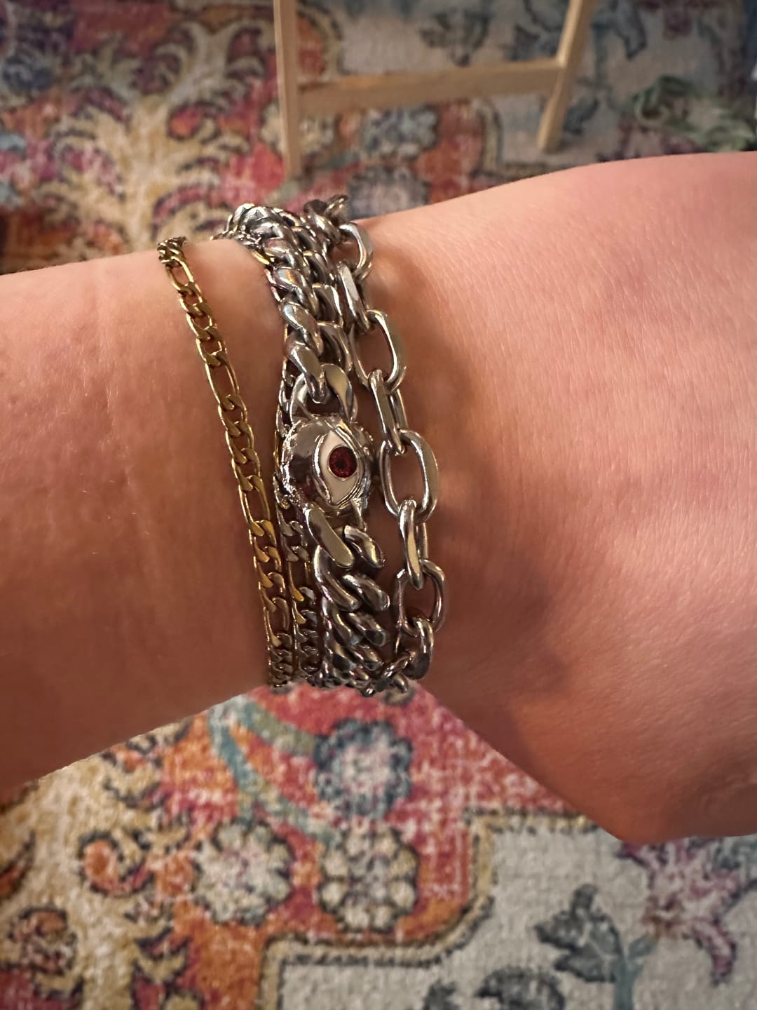 Customer photo review of EVIL EYE BRACELET