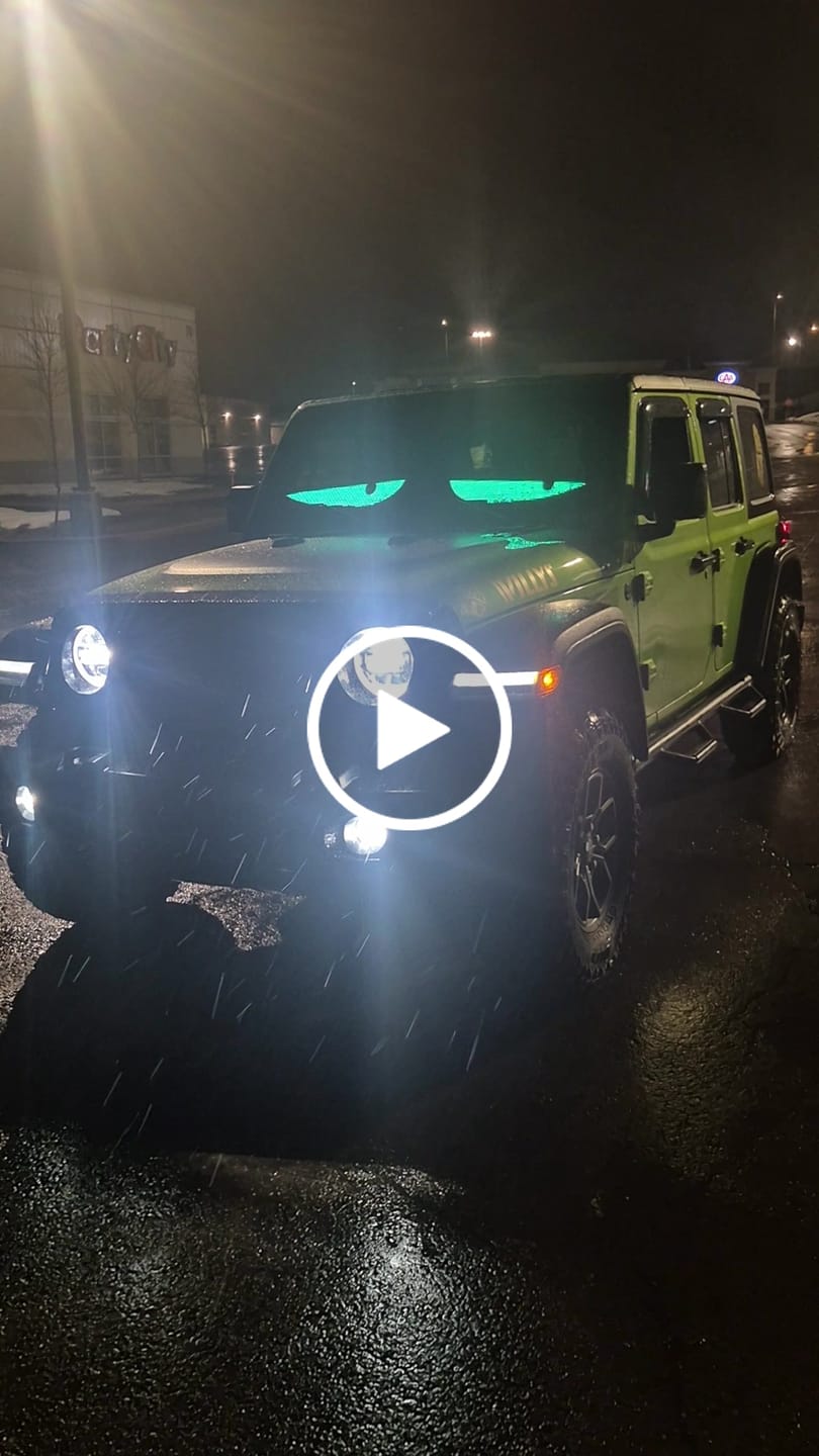 Customer video review of Electra Eyes - LED Animated Eyes