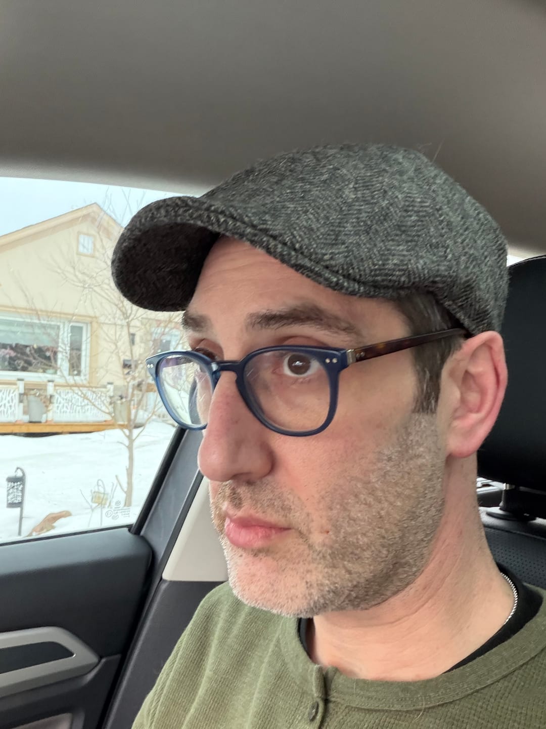 Customer photo review of Erin Cap Tweed