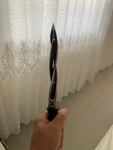 Customer photo review of M48 Tornado Knife - Dagger with VORTEC Sheath