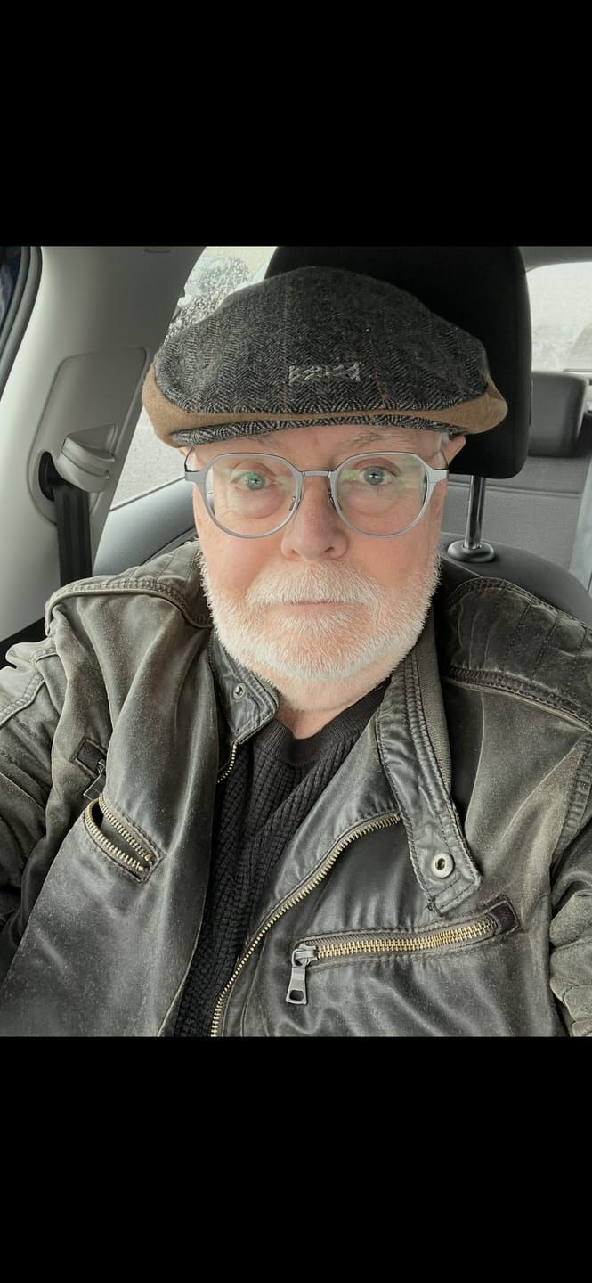 Customer photo review of Calvin | Oval Titanium Magnetic Clip-on Eyeglasses Sunglasses | ZanyLen
