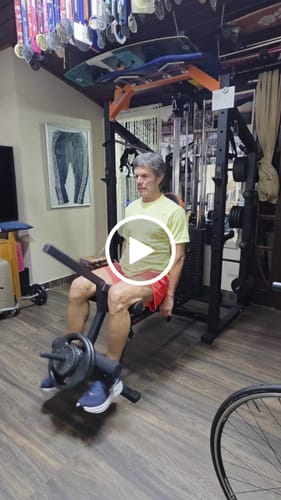 Customer video review of Estação De Musculação Mega Rack Full Com Polia Móvel Flutuante