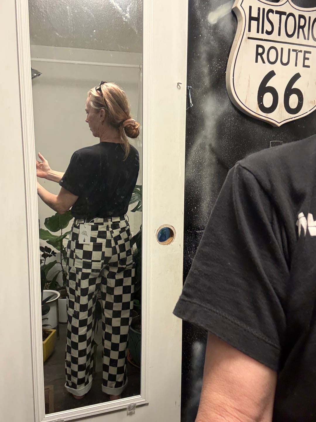 Customer photo review of Gravedigger Carpenter Pant - Checkered