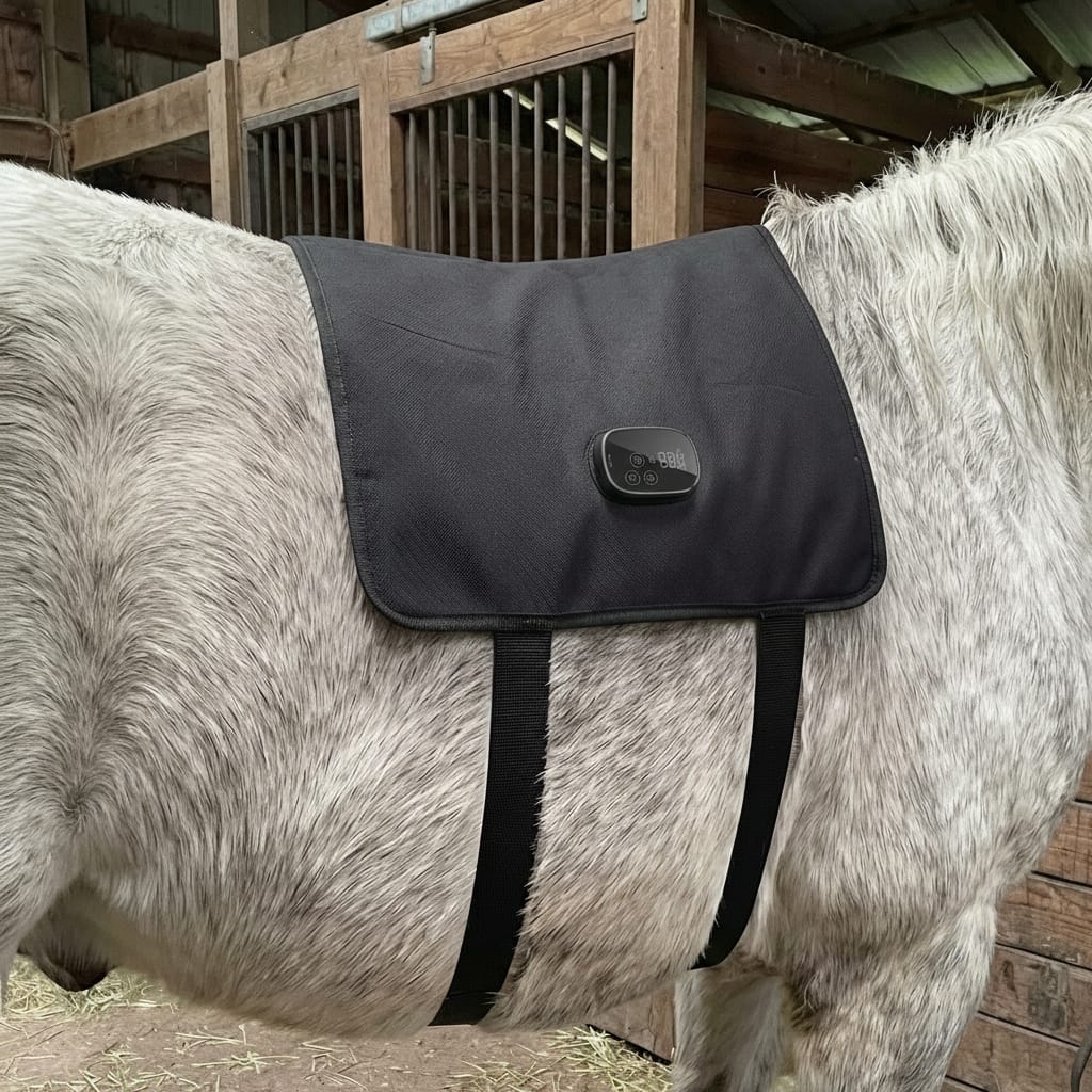 Customer photo review of HorseHalo™ Full-Back Red Light Pad