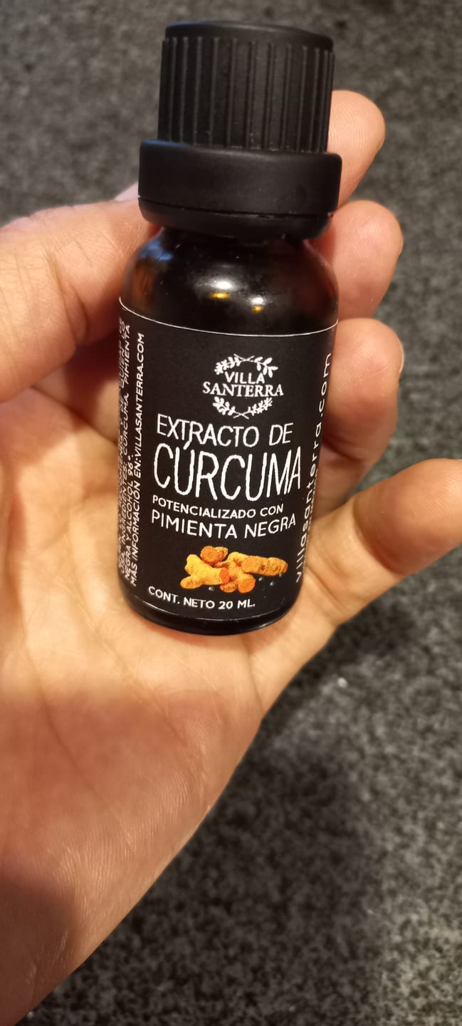 Customer photo review of Extracto De Cúrcuma Villa Santerra