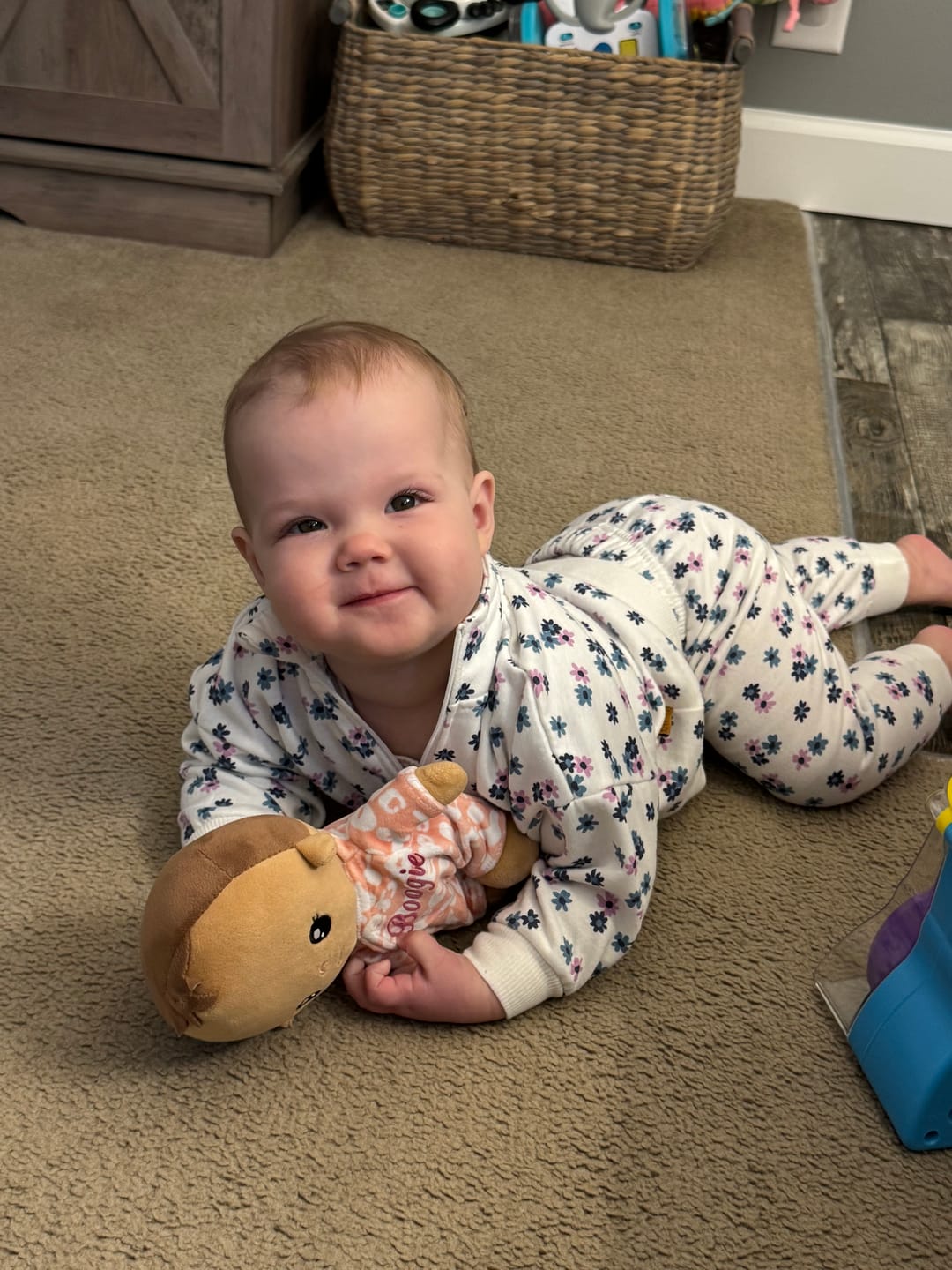 Customer photo review of Personalized Pudding Baby Girl - Light