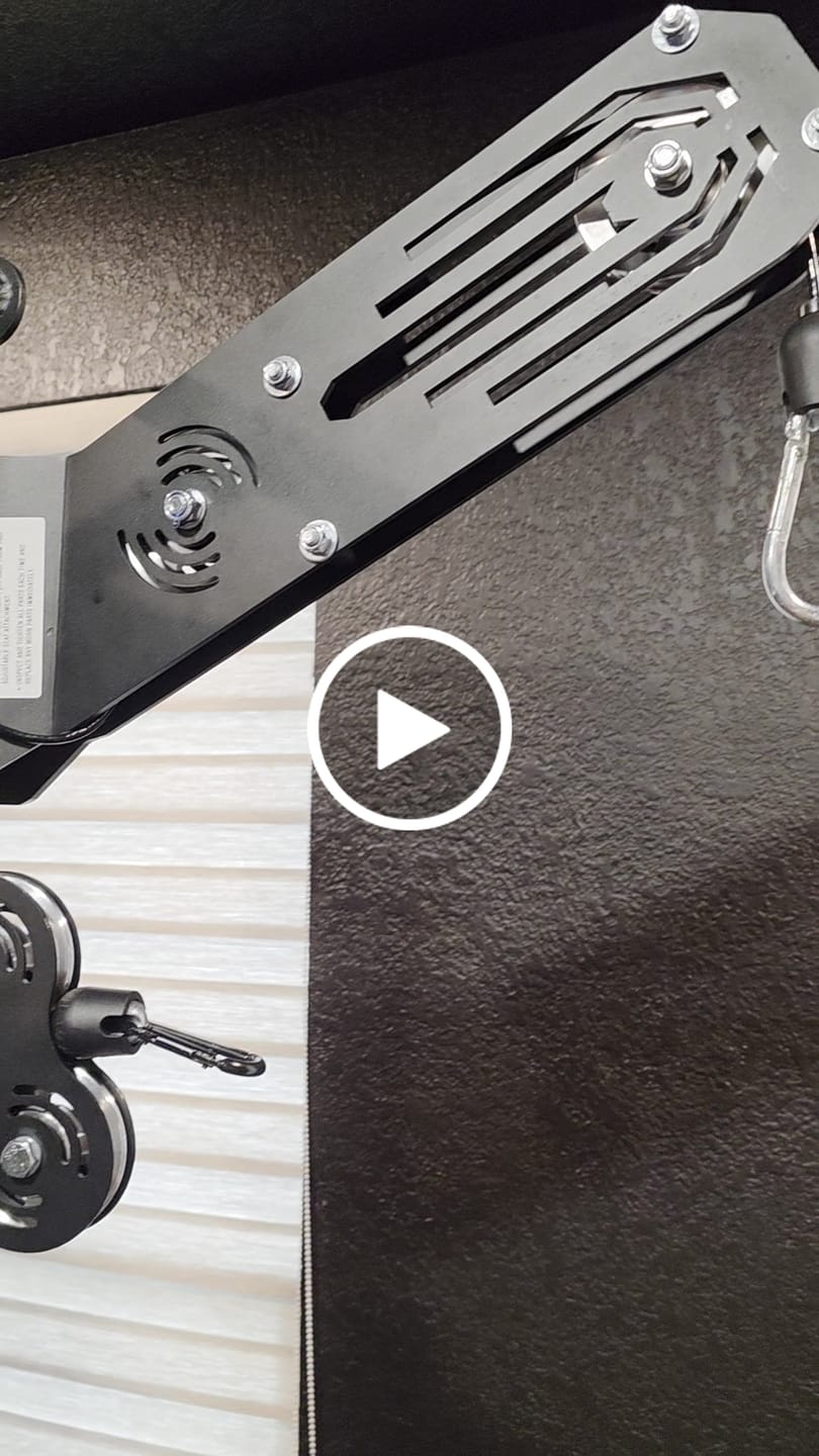 Customer video review of RitFit LPM2 High Row Pulldown Attachment (Only for M2)