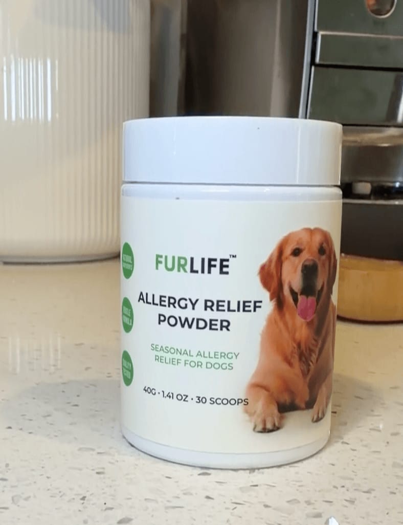 Customer photo review of FurLife™ - Allergy Relief Powder